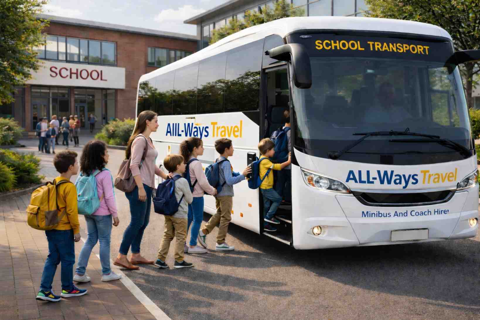Home to School Transport & Minibus Hire